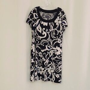 Chico’s Short Sleeve Floral Dress